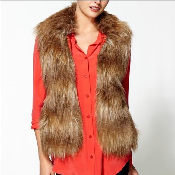 Jack by BB Dakota Jackets & Blazers - BB Dakota Jack Ombré Fur Vest Size Small